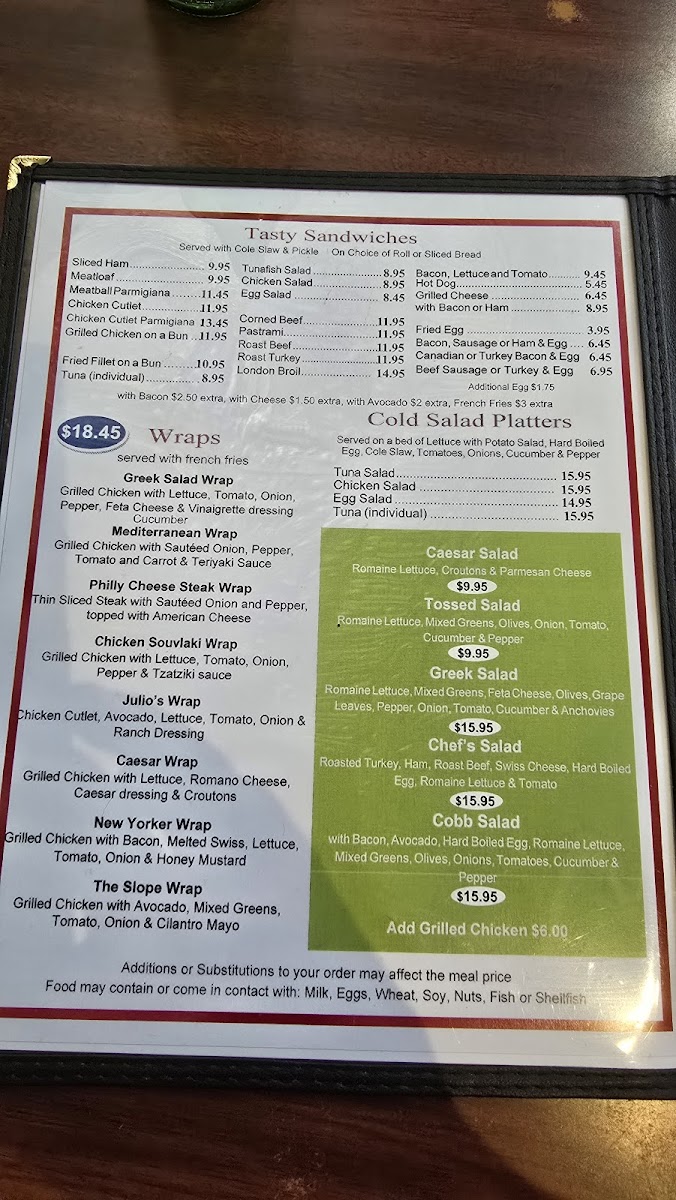 Purity Diner Menu - Image 4